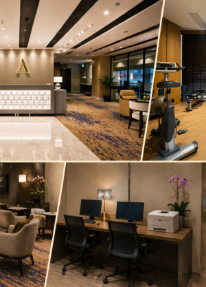 Ambassador Transit Lounge with Gym access